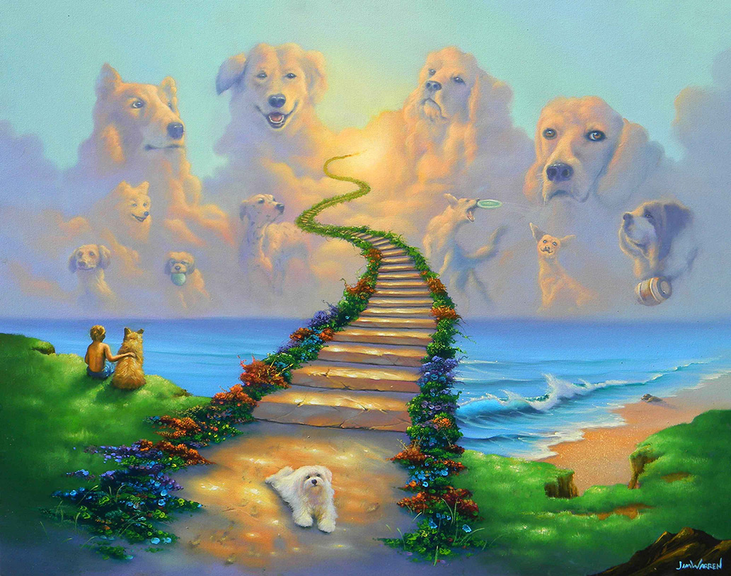 Jim Warren All Dogs Go to Heaven #2 